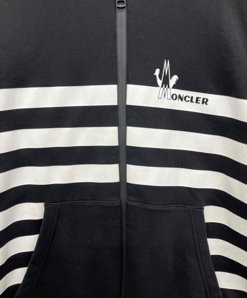 MONCLER（モンクレール）MONCLER (モンクレール) MAGLIA　ジップパーカー ブラック サイズ:XLの古着・服飾アイテム