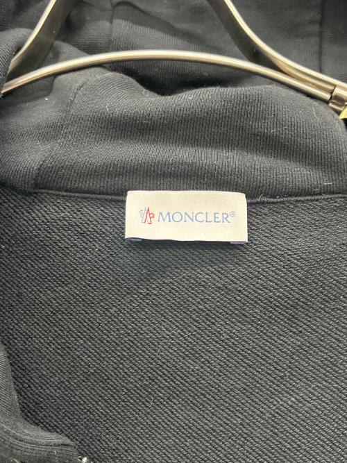 MONCLER（モンクレール）MONCLER (モンクレール) MAGLIA　ジップパーカー ブラック サイズ:XLの古着・服飾アイテム