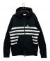 MONCLER（モンクレール）の古着「MAGLIA　ジップパーカー」｜ブラック