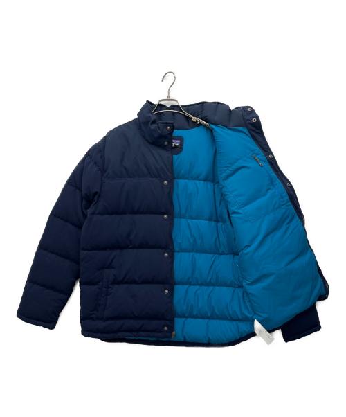 Patagonia（パタゴニア）Patagonia (パタゴニア) Bivy Down Jacket ネイビー×ブルー サイズ:Lの古着・服飾アイテム