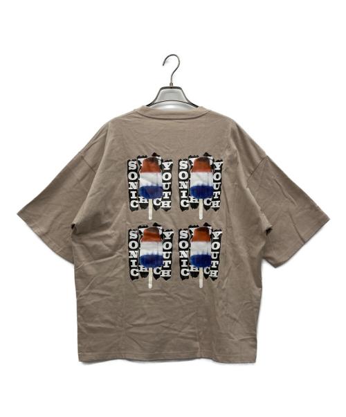 SONIC YOUTH（ソニックユース）SONIC YOUTH (ソニックユース) 半袖Tシャツ ベージュ サイズ:Mの古着・服飾アイテム
