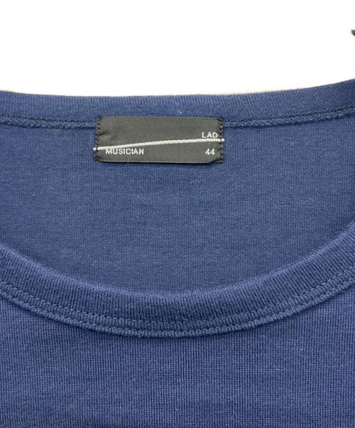 LAD MUSICIAN（ラッドミュージシャン）LAD MUSICIAN (ラッドミュージシャン) 半袖Tシャツ ネイビー サイズ:44の古着・服飾アイテム