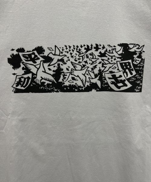 Needles（ニードルズ）Needles (ニードルズ) SASQUATCHfabrix. (サスクワッチファブリックス) 半袖Tシャツ グレー サイズ:Lの古着・服飾アイテム