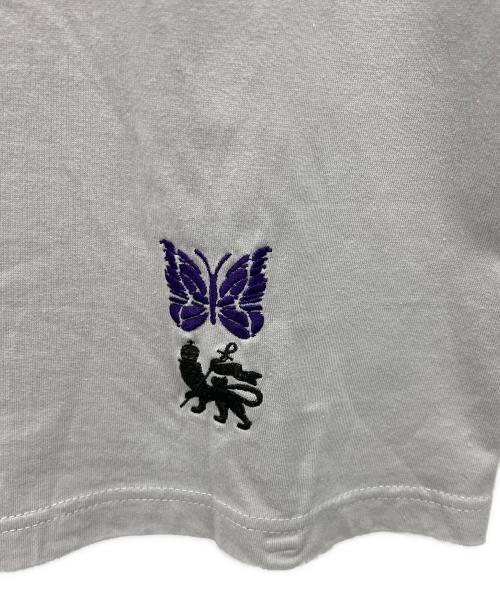 Needles（ニードルズ）Needles (ニードルズ) SASQUATCHfabrix. (サスクワッチファブリックス) 半袖Tシャツ グレー サイズ:Lの古着・服飾アイテム