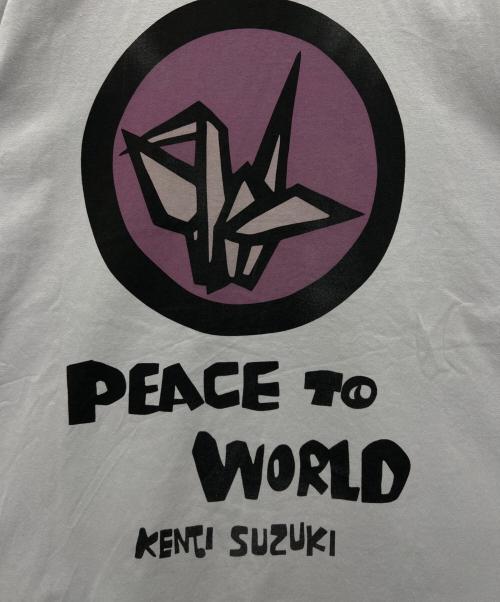 Needles（ニードルズ）Needles (ニードルズ) SASQUATCHfabrix. (サスクワッチファブリックス) 半袖Tシャツ グレー サイズ:Lの古着・服飾アイテム