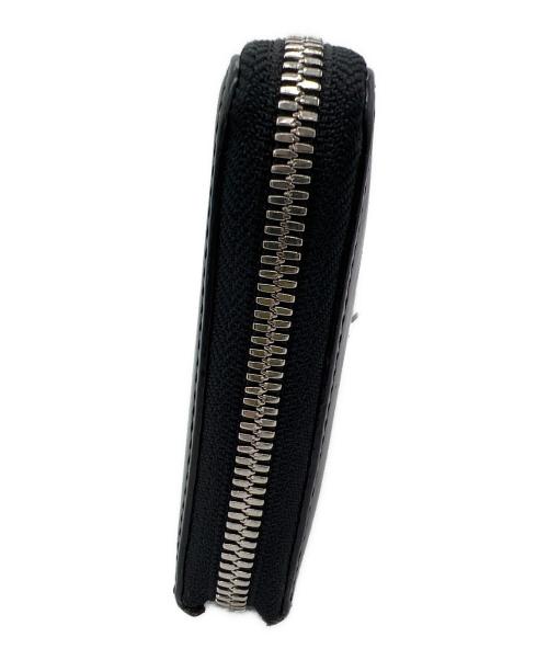 Yohji Yamamoto pour homme（ヨウジヤマモト プールオム）Yohji Yamamoto pour homme (ヨウジヤマモト プールオム) 2つ折り財布 COW LEATHER FASTENER WALLET S ブラックの古着・服飾アイテム