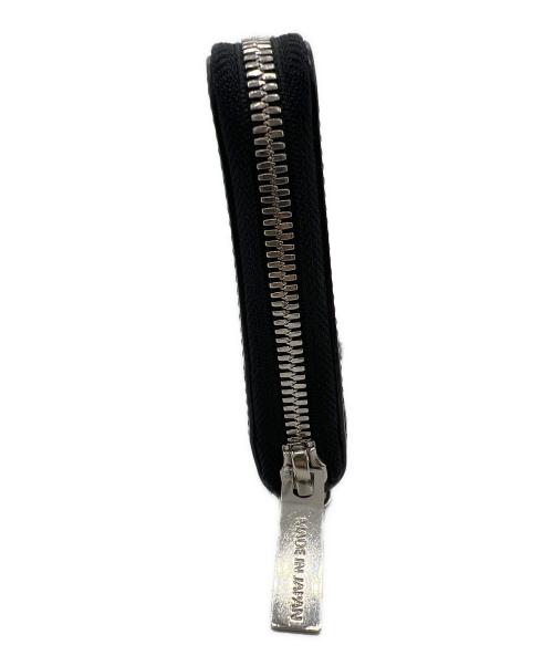 Yohji Yamamoto pour homme（ヨウジヤマモト プールオム）Yohji Yamamoto pour homme (ヨウジヤマモト プールオム) 2つ折り財布 COW LEATHER FASTENER WALLET S ブラックの古着・服飾アイテム