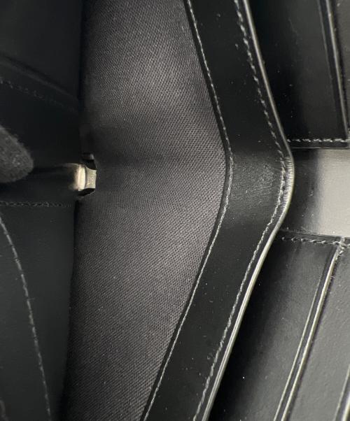 Yohji Yamamoto pour homme（ヨウジヤマモト プールオム）Yohji Yamamoto pour homme (ヨウジヤマモト プールオム) 2つ折り財布 COW LEATHER FASTENER WALLET S ブラックの古着・服飾アイテム