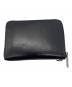 Yohji Yamamoto pour homme（ヨウジヤマモト プールオム）の古着「2つ折り財布 COW LEATHER FASTENER WALLET S」｜ブラック