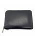 Yohji Yamamoto pour homme (ヨウジヤマモト プールオム) 2つ折り財布 COW LEATHER FASTENER WALLET S ブラック：15000円
