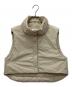 MARW UNITED ARROWS（マルゥ ユナイテッドアローズ）の古着「ショート丈中綿ベスト」｜ベージュ