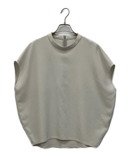 SOEJU（ソージュ）SOEJU (ソージュ) 半袖ブラウス ベージュ サイズ:Lの古着・服飾アイテム