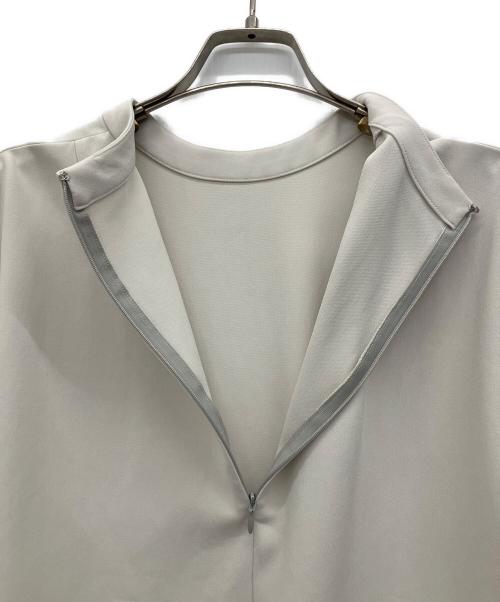 SOEJU（ソージュ）SOEJU (ソージュ) 半袖ブラウス ベージュ サイズ:Lの古着・服飾アイテム