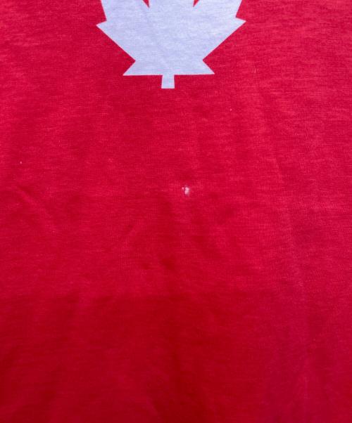 DSQUARED2（ディースクエアード）DSQUARED2 (ディースクエアード) Tシャツ レッド サイズ:XLの古着・服飾アイテム