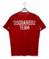 DSQUARED2 (ディースクエアード) Tシャツ レッド サイズ:XL：12000円
