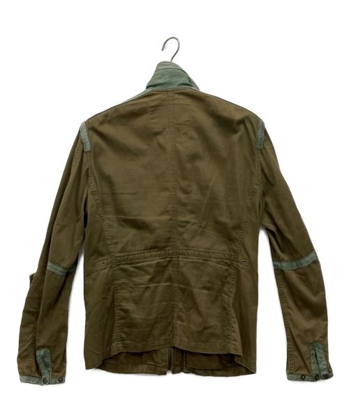 AVIREX（アヴィレックス）AVIREX (アヴィレックス) A-11カスタムジャケット カーキ×ブラウン サイズ:Lの古着・服飾アイテム