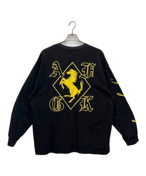 A FEW GOOD KIDS（アフューグッドキッズ）A FEW GOOD KIDS (アフューグッドキッズ) Horse Logo LS Tee ブラック サイズ:XXLの古着・服飾アイテム