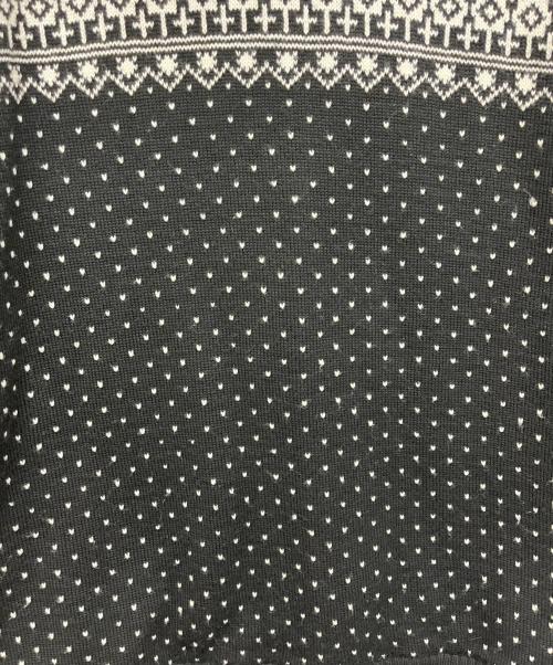 BURBERRY LONDON（バーバリーロンドン）BURBERRY LONDON (バーバリーロンドン) ニット生地ジップフーディ ブラック サイズ:Lの古着・服飾アイテム