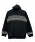 BURBERRY LONDON (バーバリーロンドン) ニット生地ジップフーディ ブラック サイズ:L：6000円