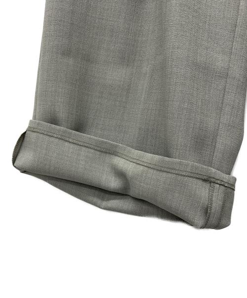 SOEJU（ソージュ）SOEJU (ソージュ) リネンライクタックワイドパンツ グレー サイズ:Mの古着・服飾アイテム