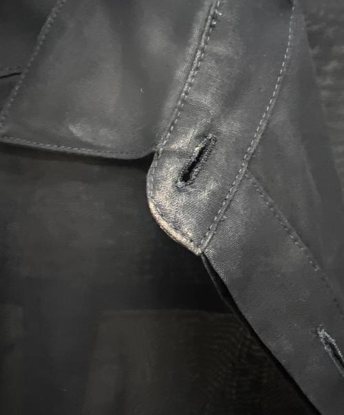 SOEJU（ソージュ）SOEJU (ソージュ) オーガニックコットンシアーシャツ ブラック サイズ:Mの古着・服飾アイテム