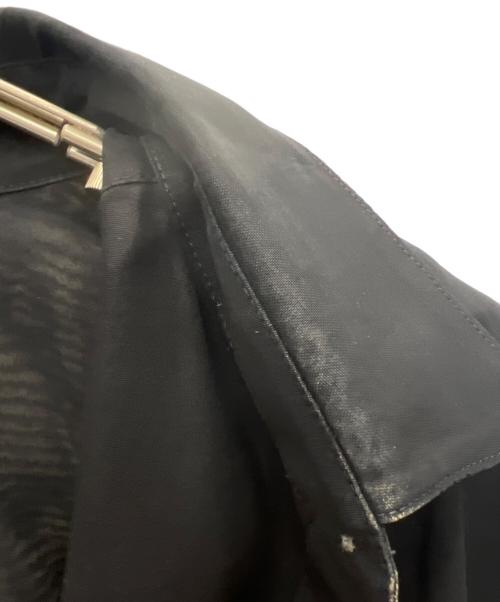 SOEJU（ソージュ）SOEJU (ソージュ) オーガニックコットンシアーシャツ ブラック サイズ:Mの古着・服飾アイテム