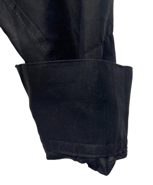 SOEJU（ソージュ）SOEJU (ソージュ) オーガニックコットンシアーシャツ ブラック サイズ:Mの古着・服飾アイテム