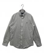 RALPH LAURENラルフローレン）の古着「長袖シャツ　	CUSTOM FIT」｜グレー
