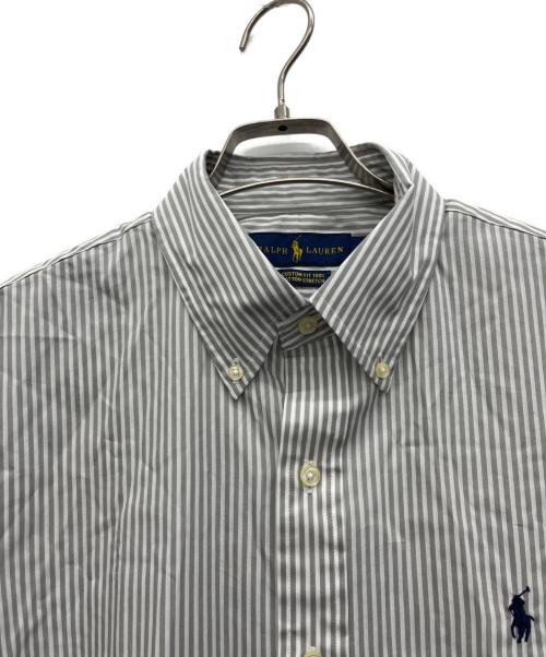 RALPH LAUREN（ラルフローレン）RALPH LAUREN (ラルフローレン) 長袖シャツ　	CUSTOM FIT グレー サイズ:Mの古着・服飾アイテム