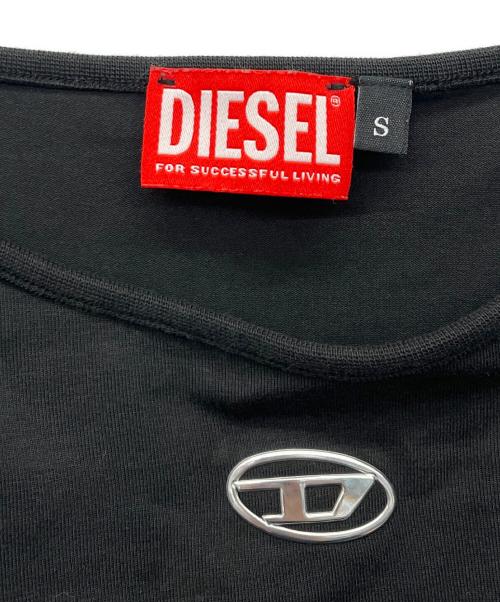DIESEL（ディーゼル）DIESEL (ディーゼル) ワンピース　D-NEWHOP-OD ブラック サイズ:Sの古着・服飾アイテム