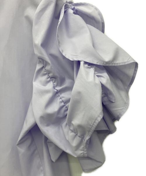 CADUNE（カデュネ）CADUNE (カデュネ) 半袖ブラウス ラベンダー サイズ:Mの古着・服飾アイテム