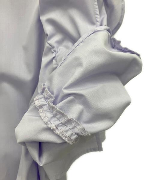 CADUNE（カデュネ）CADUNE (カデュネ) 半袖ブラウス ラベンダー サイズ:Mの古着・服飾アイテム