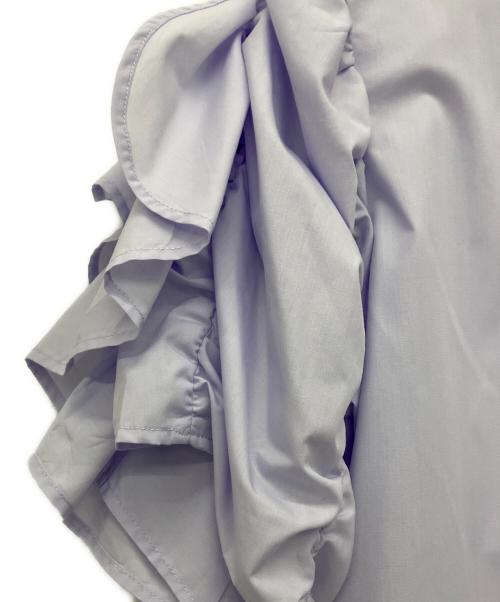 CADUNE（カデュネ）CADUNE (カデュネ) 半袖ブラウス ラベンダー サイズ:Mの古着・服飾アイテム