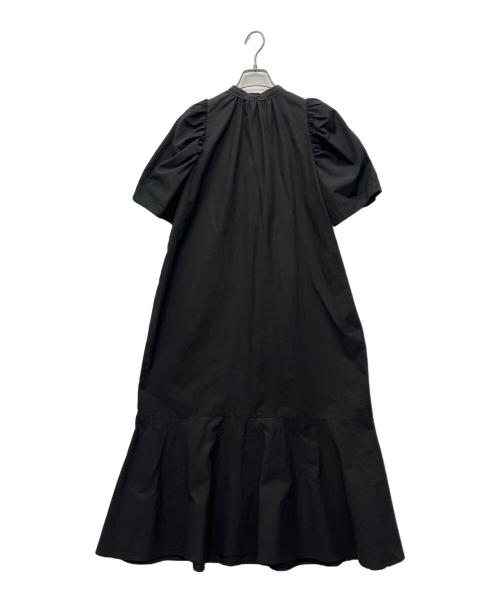 machatt（マチャット）machatt (マチャット) バイカラーステッチロングドレス ブラック サイズ:不明の古着・服飾アイテム
