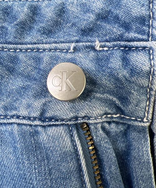 Calvin Klein Jeans（カルバンクラインジーンズ）Calvin Klein Jeans (カルバンクラインジーンズ) デニムパンツ ブルー サイズ:W25×L30の古着・服飾アイテム