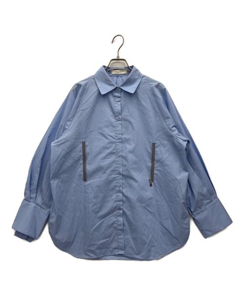 PUBLIC TOKYO（パブリックトウキョウ）PUBLIC TOKYO (パブリックトウキョウ) 長袖シャツ ブルー サイズ:FREEの古着・服飾アイテム