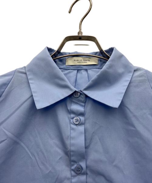 PUBLIC TOKYO（パブリックトウキョウ）PUBLIC TOKYO (パブリックトウキョウ) 長袖シャツ ブルー サイズ:FREEの古着・服飾アイテム