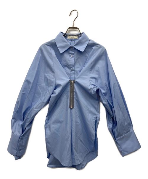PUBLIC TOKYO（パブリックトウキョウ）PUBLIC TOKYO (パブリックトウキョウ) 長袖シャツ ブルー サイズ:FREEの古着・服飾アイテム