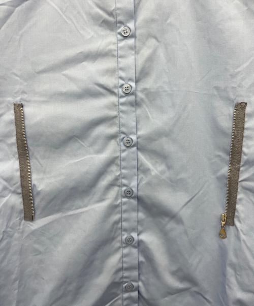 PUBLIC TOKYO（パブリックトウキョウ）PUBLIC TOKYO (パブリックトウキョウ) 長袖シャツ ブルー サイズ:FREEの古着・服飾アイテム