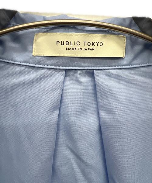 PUBLIC TOKYO（パブリックトウキョウ）PUBLIC TOKYO (パブリックトウキョウ) 長袖シャツ ブルー サイズ:FREEの古着・服飾アイテム