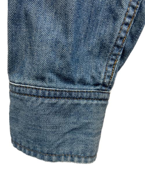 VANSON（バンソン）VANSON (バンソン) デニムシャツ ブルー サイズ:XLの古着・服飾アイテム