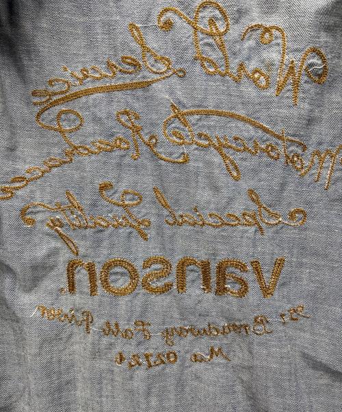 VANSON（バンソン）VANSON (バンソン) デニムシャツ ブルー サイズ:XLの古着・服飾アイテム