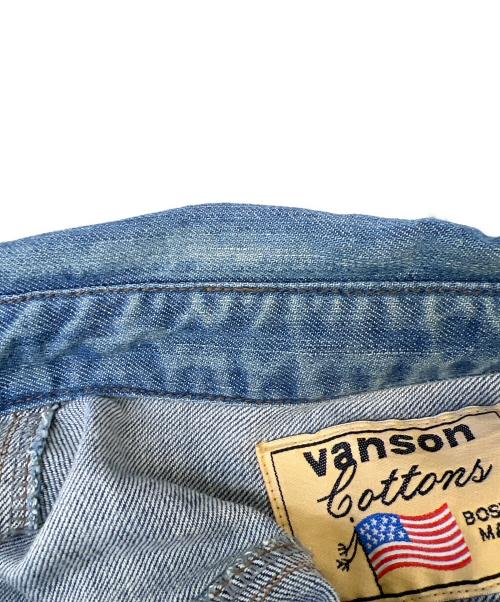 VANSON（バンソン）VANSON (バンソン) デニムシャツ ブルー サイズ:XLの古着・服飾アイテム
