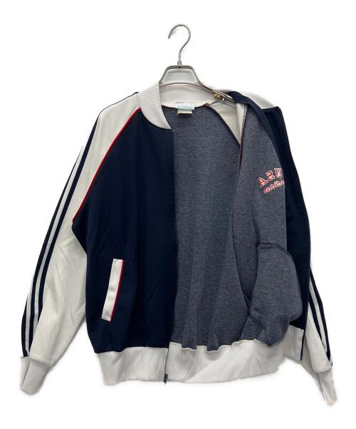 adidas（アディダス）adidas (アディダス) トラックジャケット ネイビー×ホワイト サイズ:Lの古着・服飾アイテム