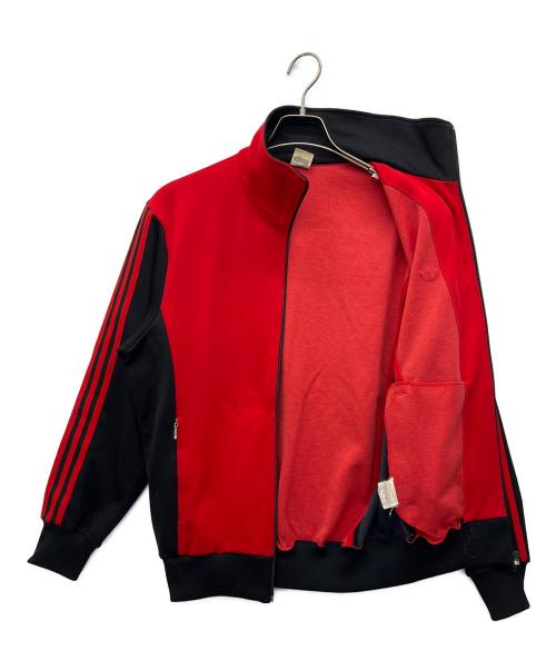adidas（アディダス）adidas (アディダス) トラックジャケット レッド サイズ:Lの古着・服飾アイテム