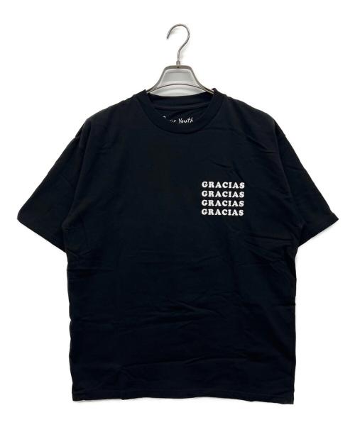 SONIC YOUTH（ソニックユース）SONIC YOUTH (ソニックユース) プリントTシャツ ブラック サイズ:Mの古着・服飾アイテム