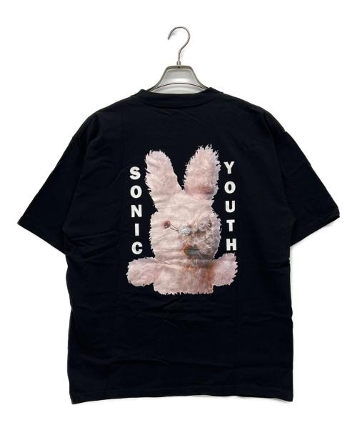 SONIC YOUTH（ソニックユース）SONIC YOUTH (ソニックユース) プリントTシャツ ブラック サイズ:Mの古着・服飾アイテム