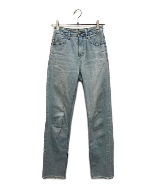 YANUK（ヤヌーク）YANUK (ヤヌーク) High Waist ANNETTE ブルー サイズ:23の古着・服飾アイテム