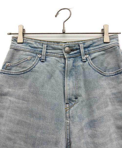 YANUK（ヤヌーク）YANUK (ヤヌーク) High Waist ANNETTE ブルー サイズ:23の古着・服飾アイテム
