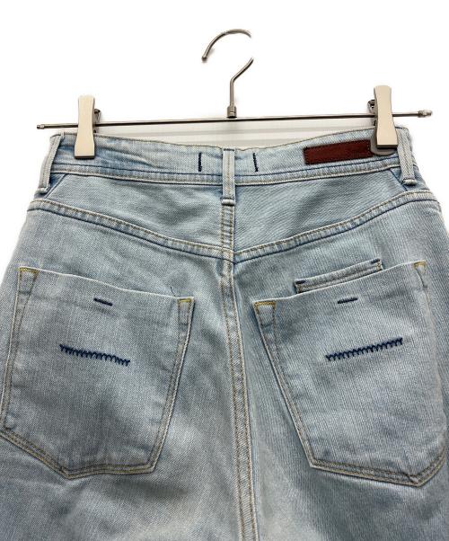 YANUK（ヤヌーク）YANUK (ヤヌーク) High Waist ANNETTE ブルー サイズ:23の古着・服飾アイテム
